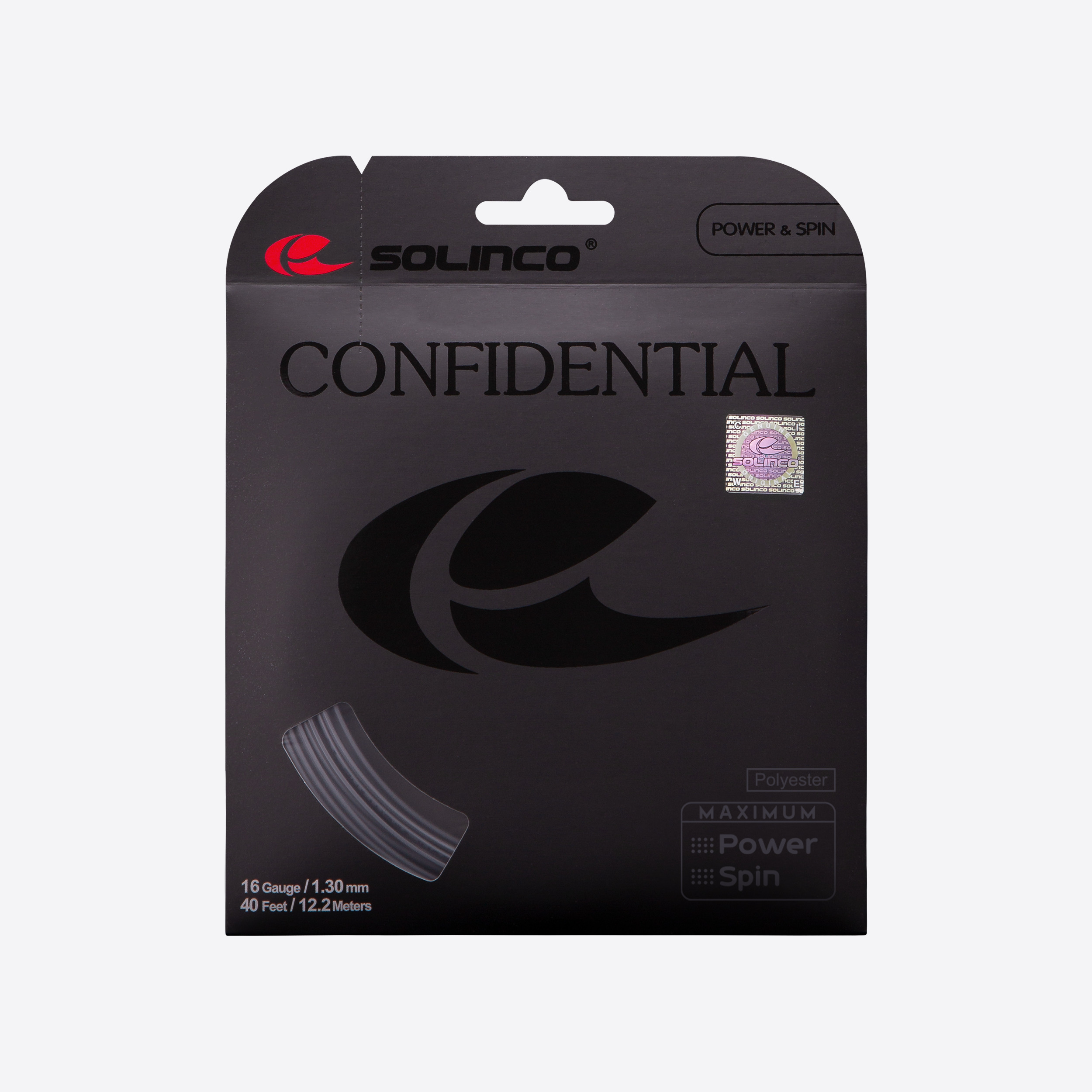 solinco-confidential-corde-tennis-co-poliestere-spin-e-potenza image 1
