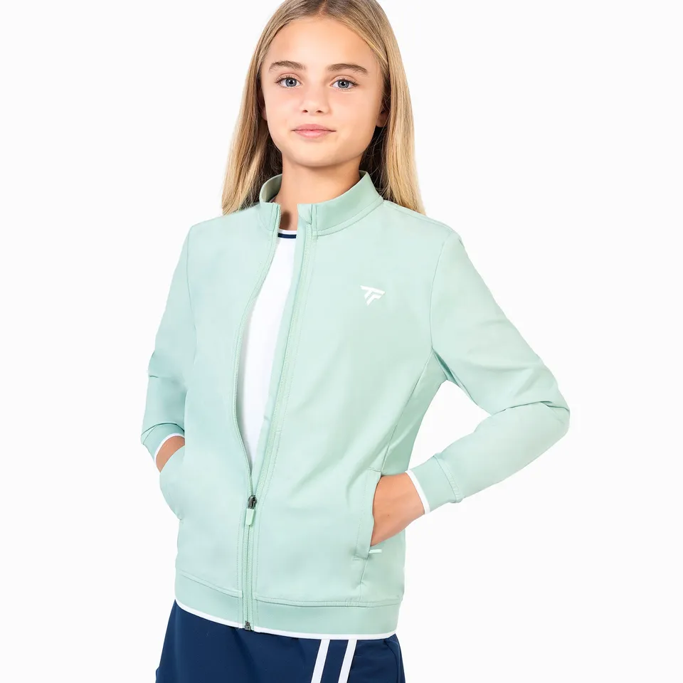 tecnifibre-light-jacket-sage-giacca-bambina image 1