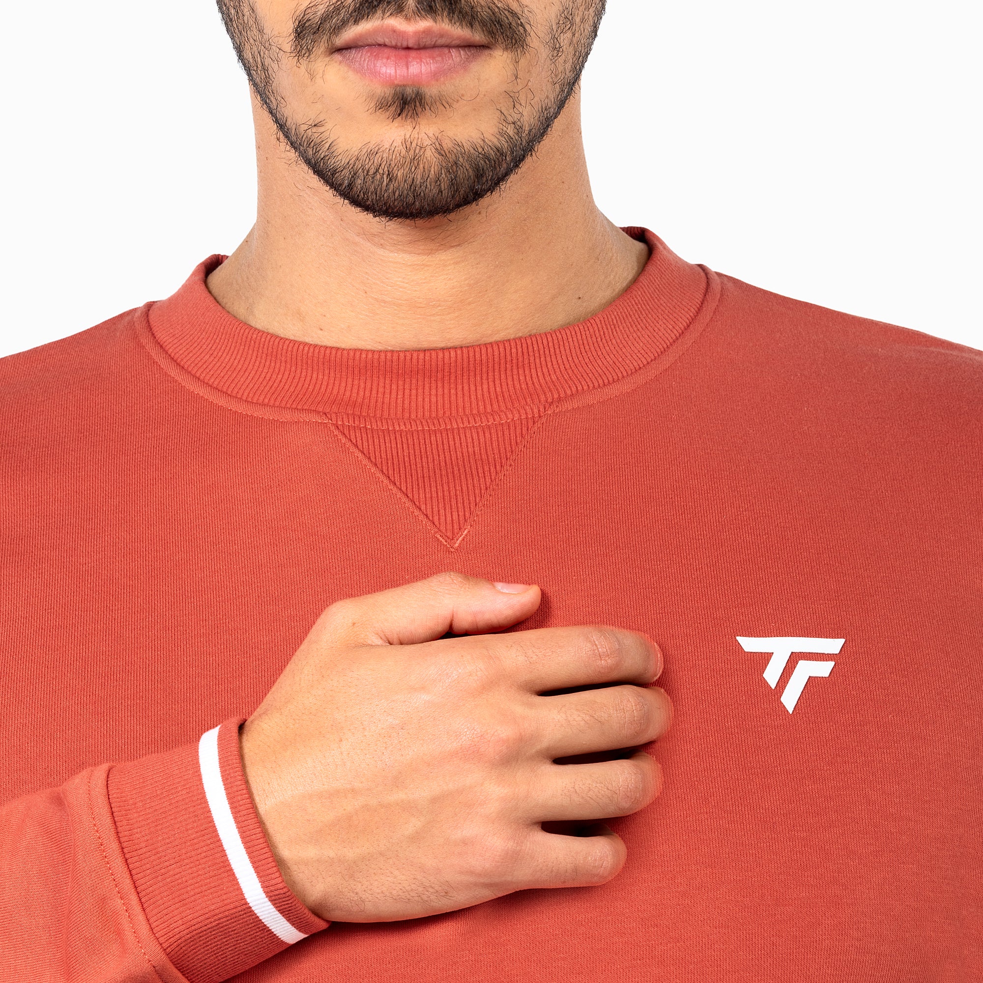 tecnifibre-terry-sweater-terracotta-uomo-felpa-tennis image 2