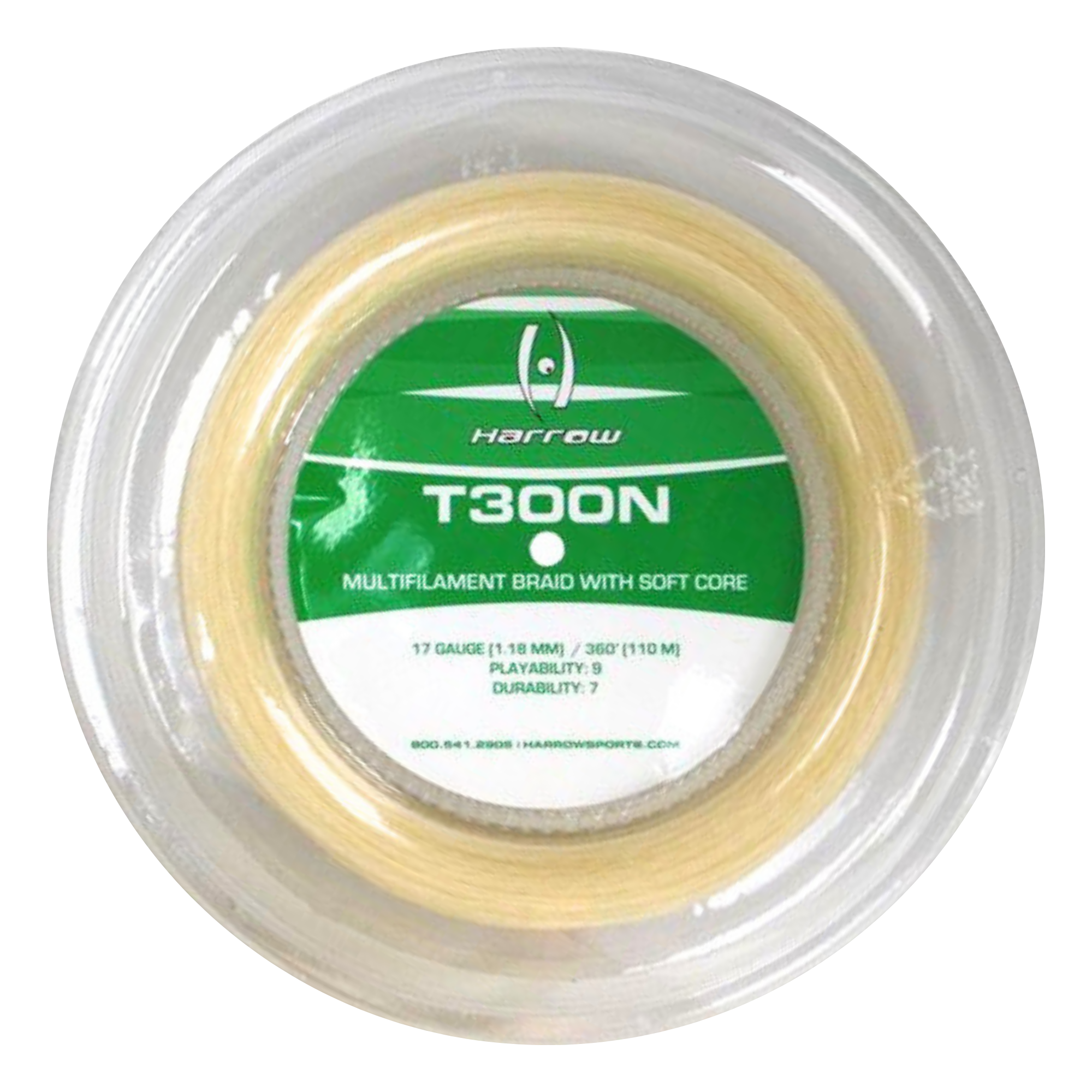 harrow-t300n-corde-squash-17-gauge-matassa-360 image 1