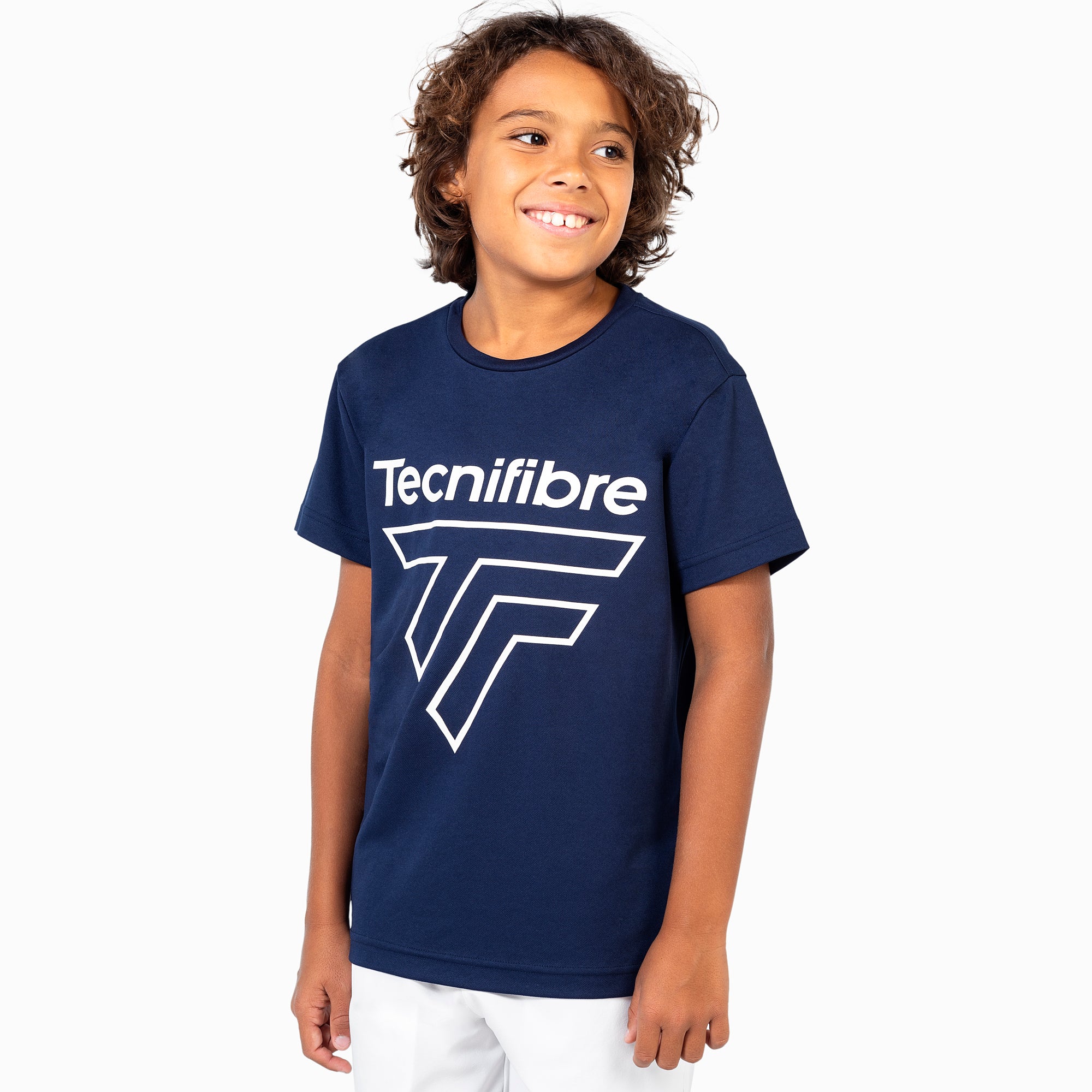 tecnifibre-team-corpo-tee-blu-marine-bambino image 1