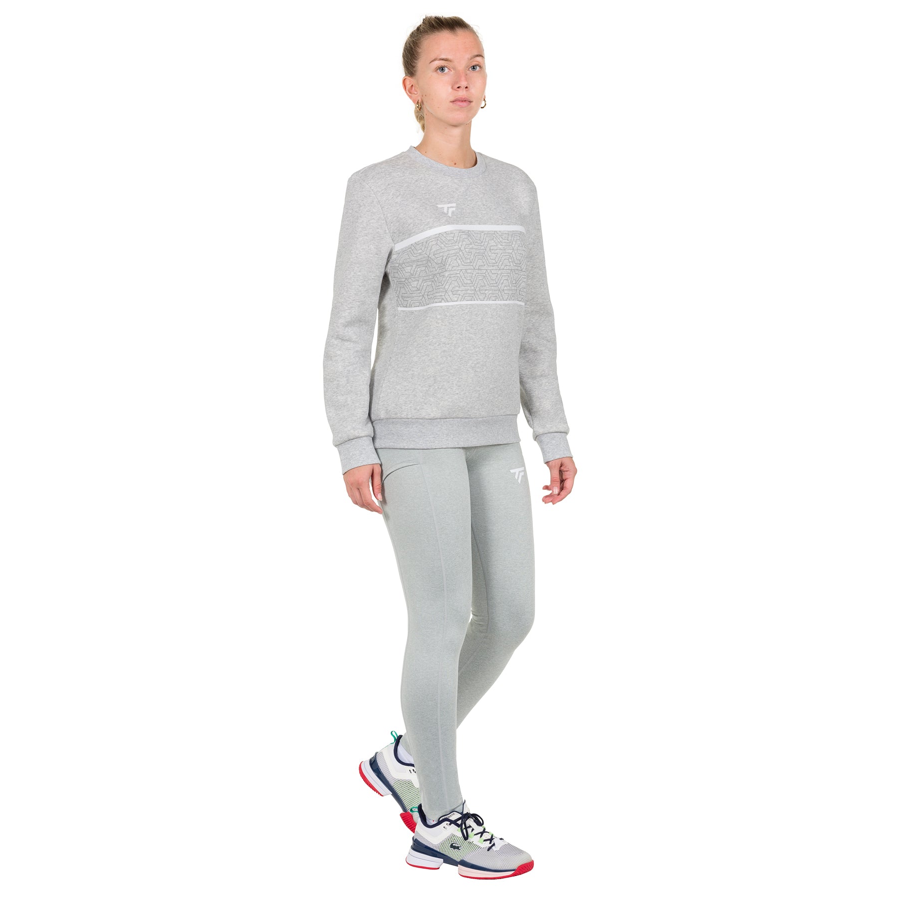 tecnifibre-team-sweat-silver-femme-felpa-tennis-donna image 1