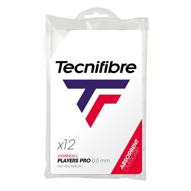 tecnifibre-players-pro-blanc-overgrip-x12 image 1
