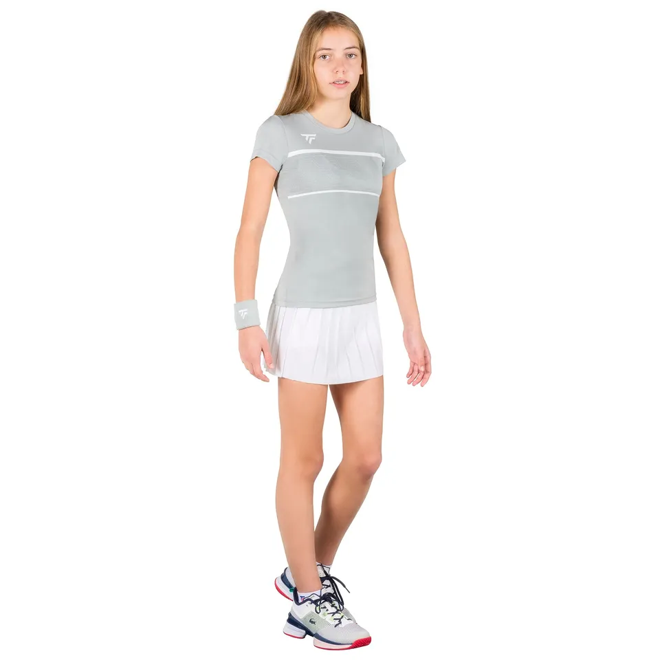 tecnifibre-team-tech-tee-silver-maglietta-tennis-fille image 1