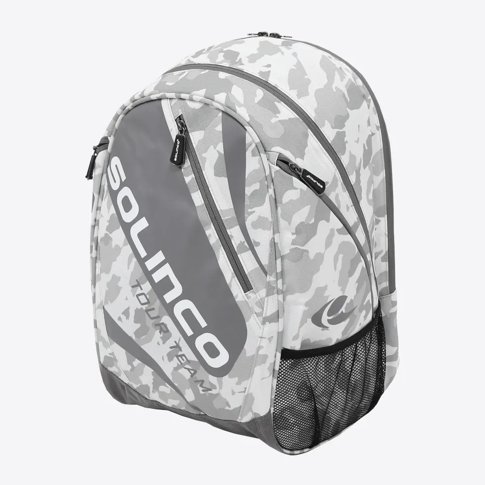 solinco-tour-backpack-arctic-camo-zaino-tennis-2-racchette image 1