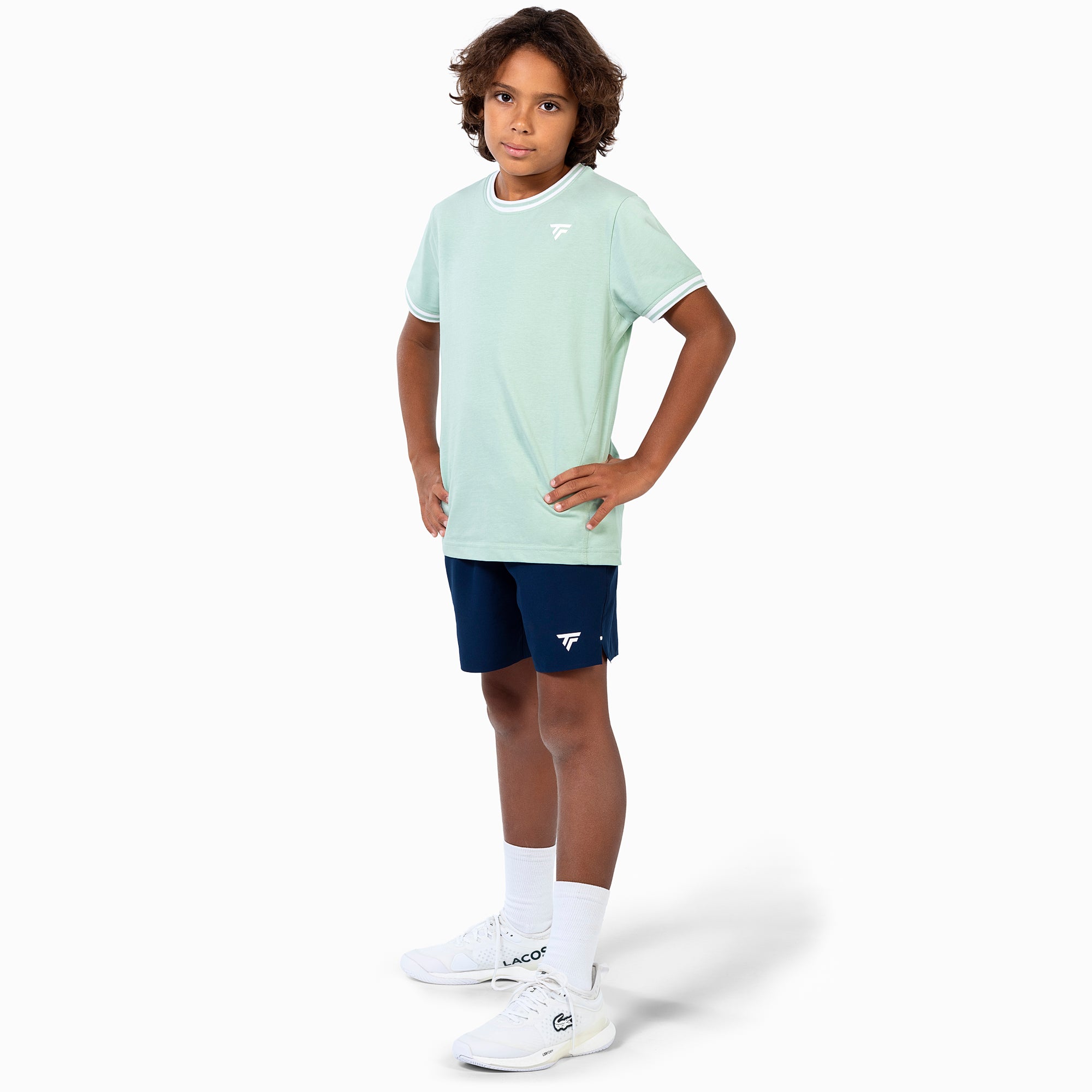 tecnifibre-stretch-tee-sage-ragazzo-t-shirt-cotone-bio image 2