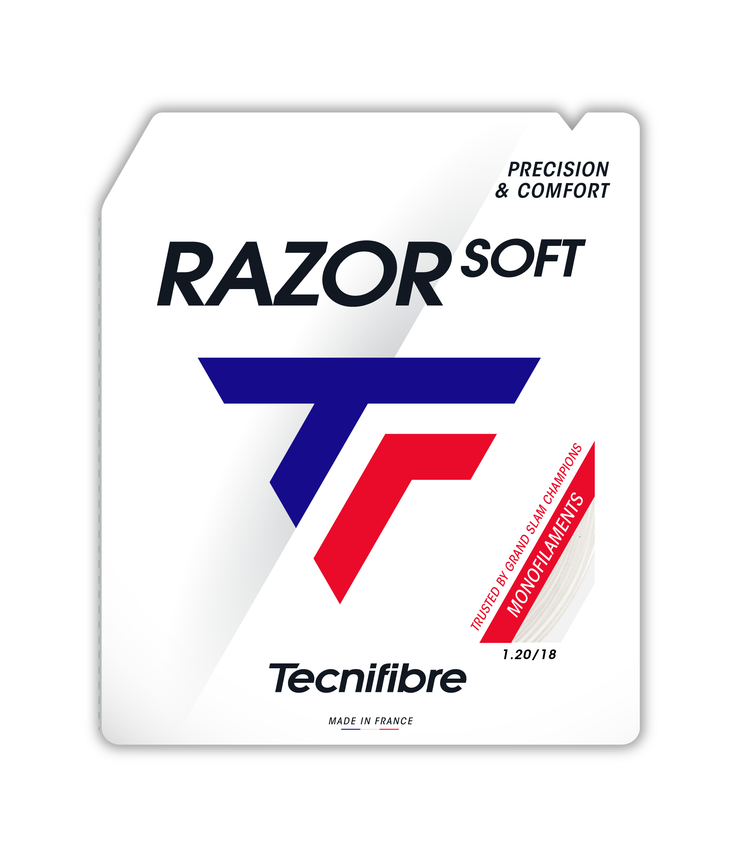 tecnifibre-razor-soft-white-corde-tennis-monofilamento image 1