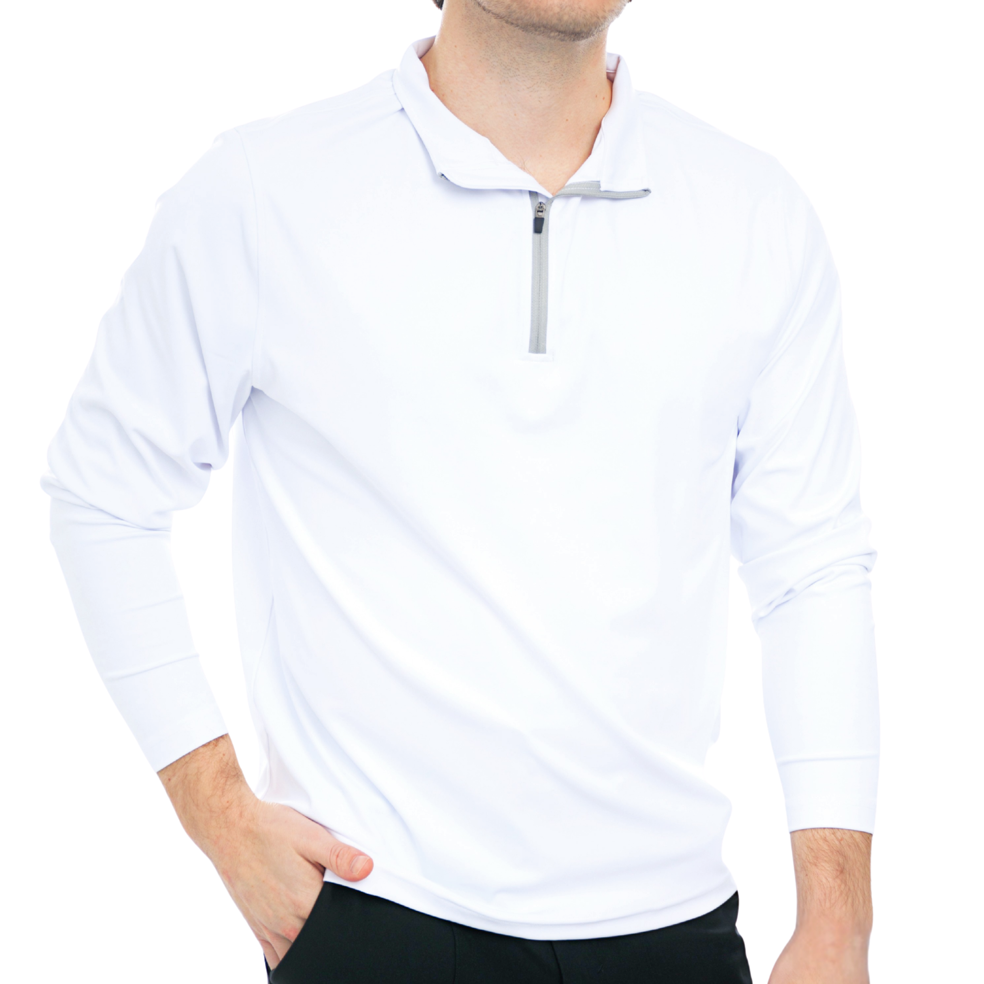 harrow-winslow-premium-quarter-zip-uomo-felpa-mezza-zip image 2