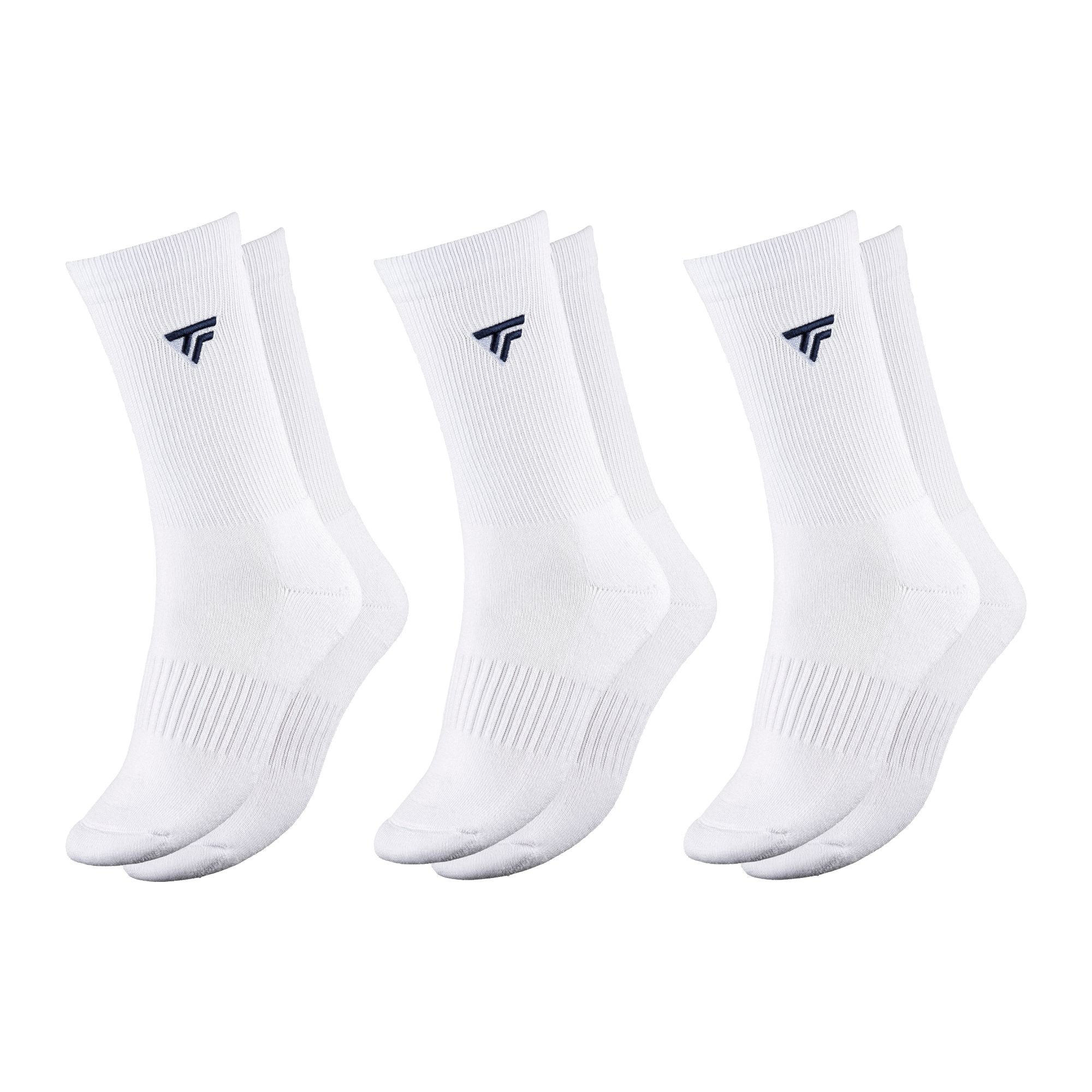tecnifibre-classic-socks-white-calze-tennis-x3 image 1