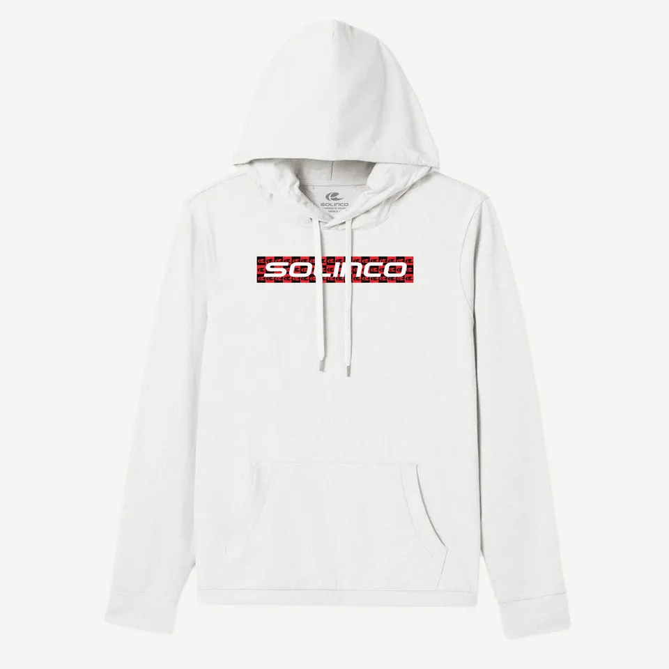 solinco-checkered-felpa-hoodie-cotone image 1
