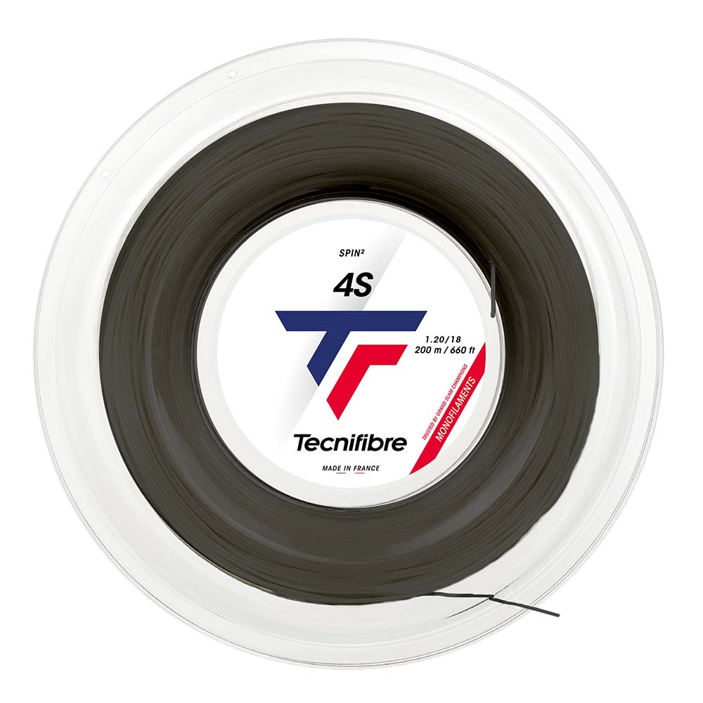 tecnifibre-4s-noir-bobina-corde-tennis-monofilo image 1