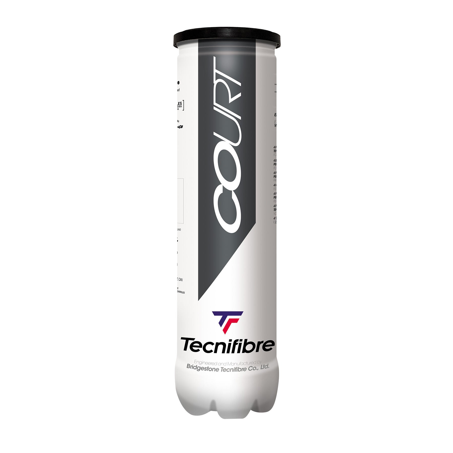 tecnifibre-court-tubo-4-palline-palline-tennis image 1