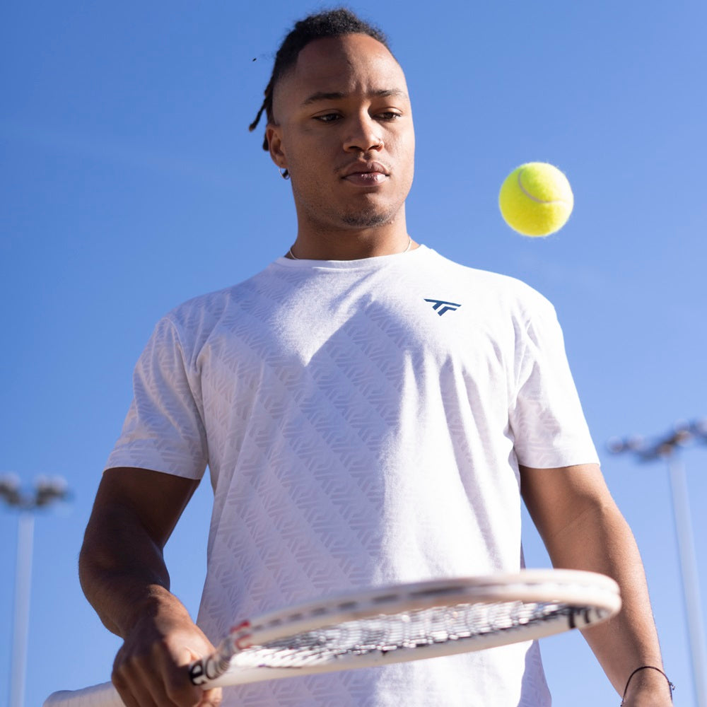 tecnifibre-graphic-tee-white-2024-uomo-t-shirt-tennis image 6