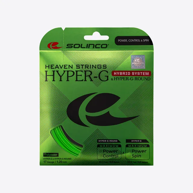 solinco-hyper-g-hybrid-system-set-corde-tennis-ibrido image 1