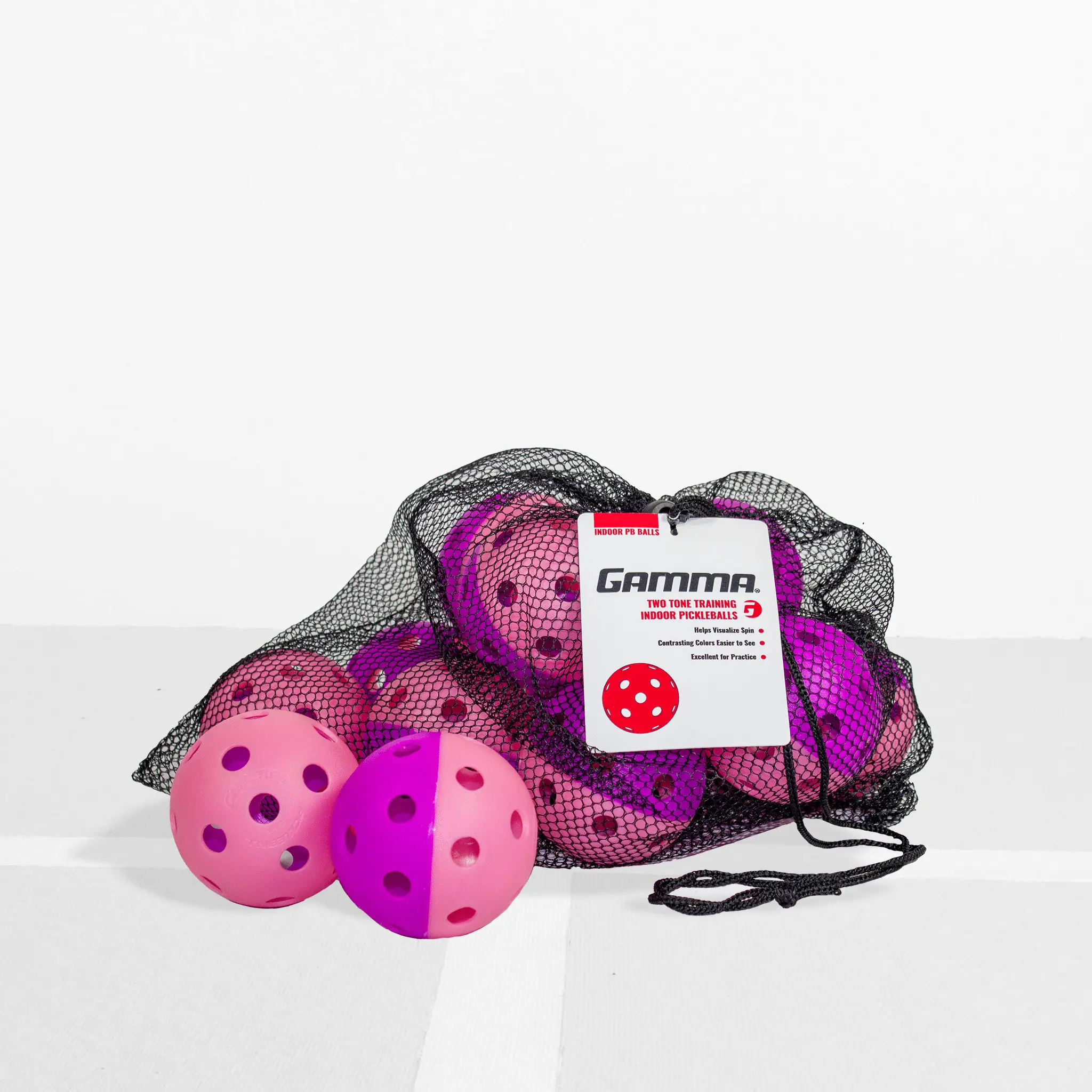 gamma-indoor-two-tone-training-pickleballs-palline-allenamento-indoor image 1
