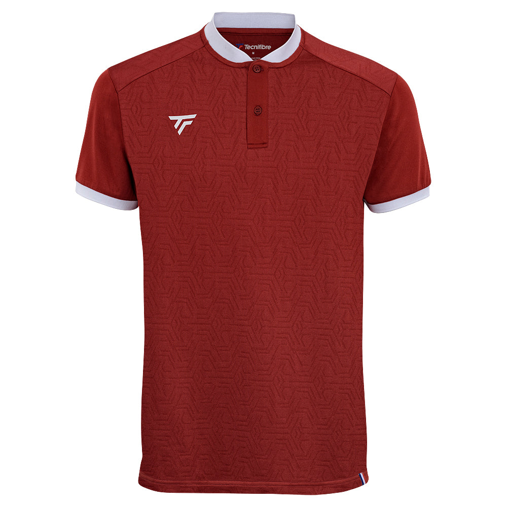 tecnifibre-team-mesh-polo-cardinal-gar-on image 1