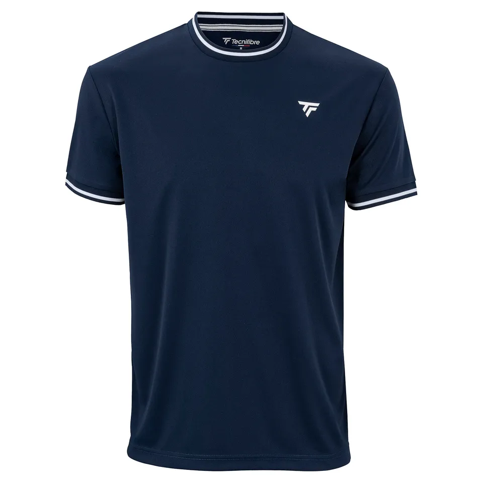 tecnifibre-tech-tee-t-shirt-ragazzo-blu-marino image 1