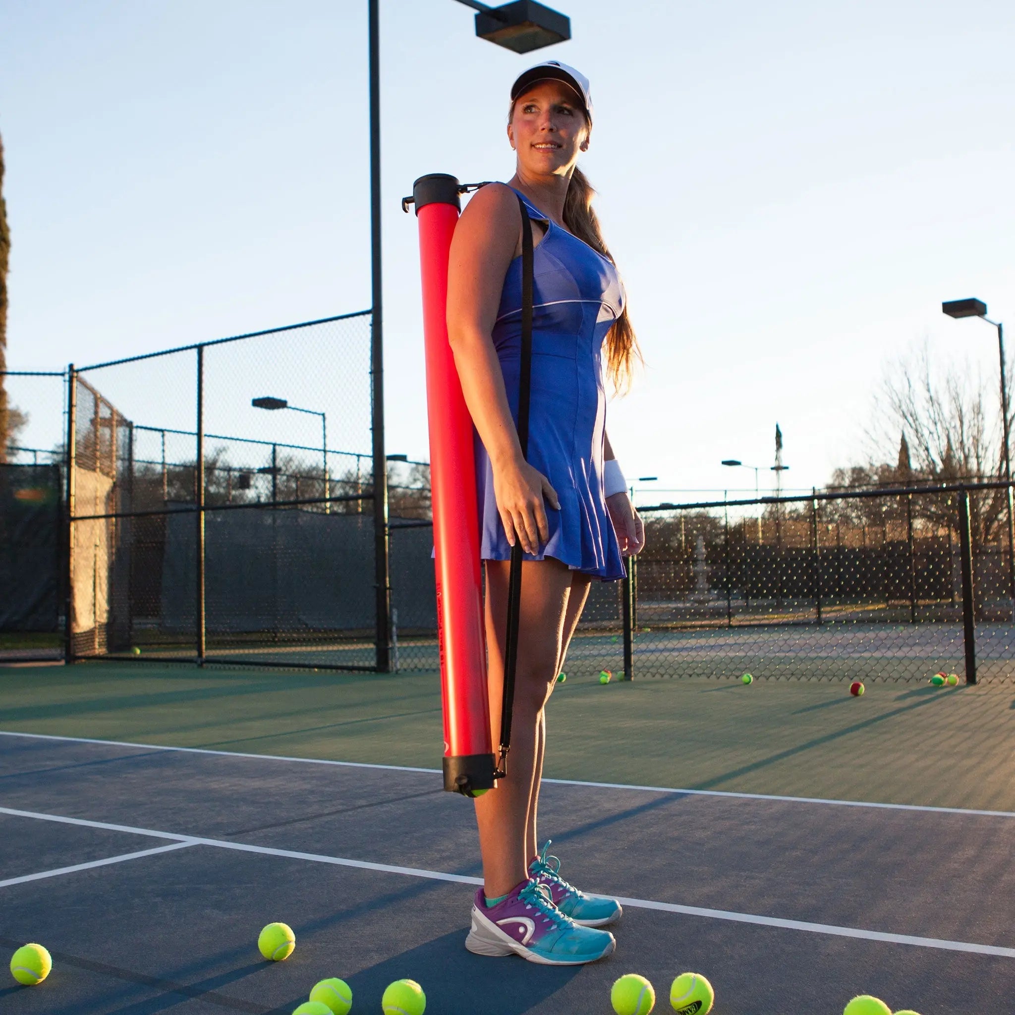 gamma-ball-tube-tubo-raccogli-palle-tennis image 2