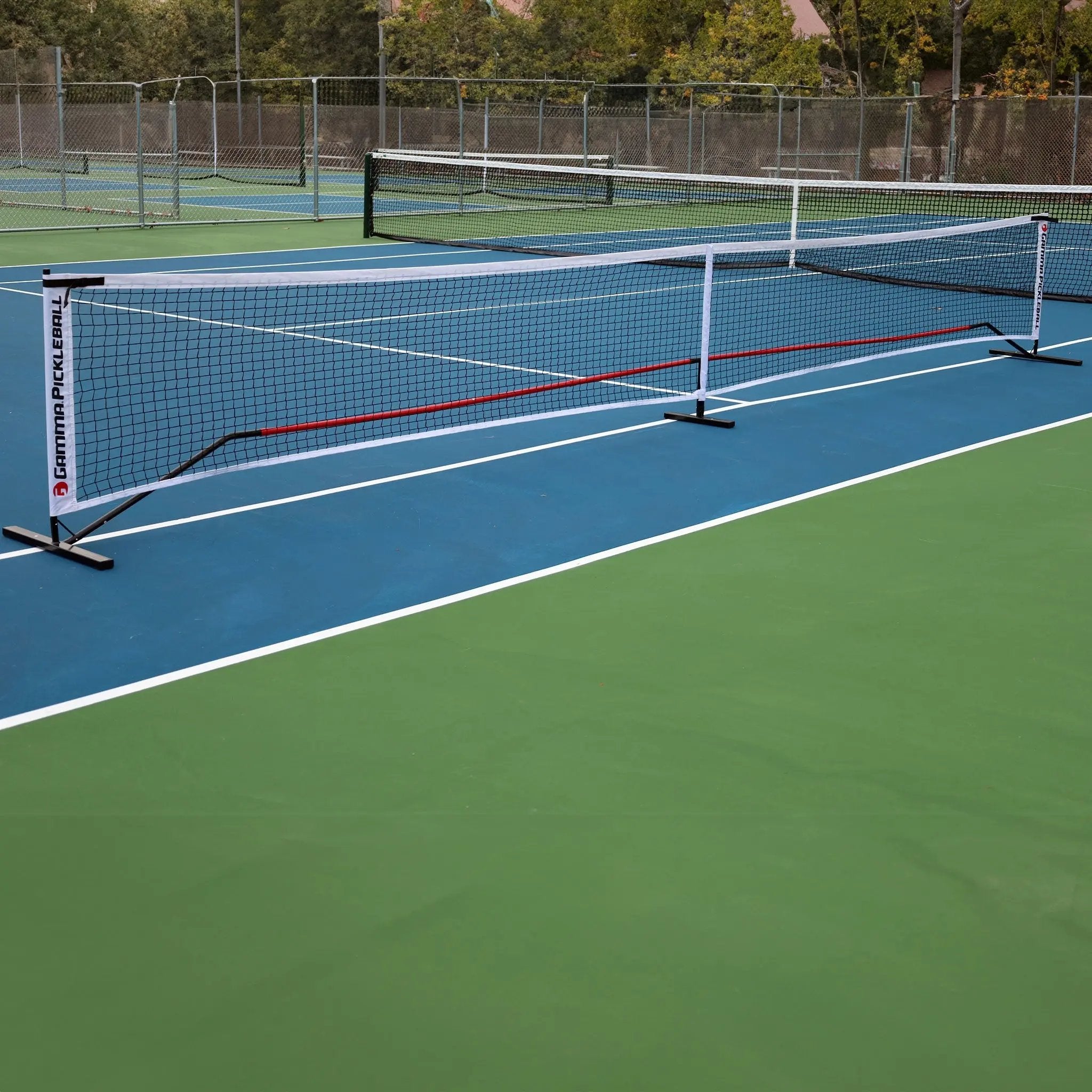 gamma-22-portable-pickleball-net-set-rete-22-piedi image 2
