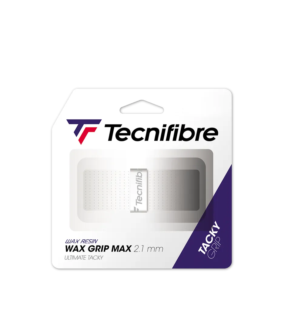 tecnifibre-wax-max-grip-white-overgrip-2mm image 1