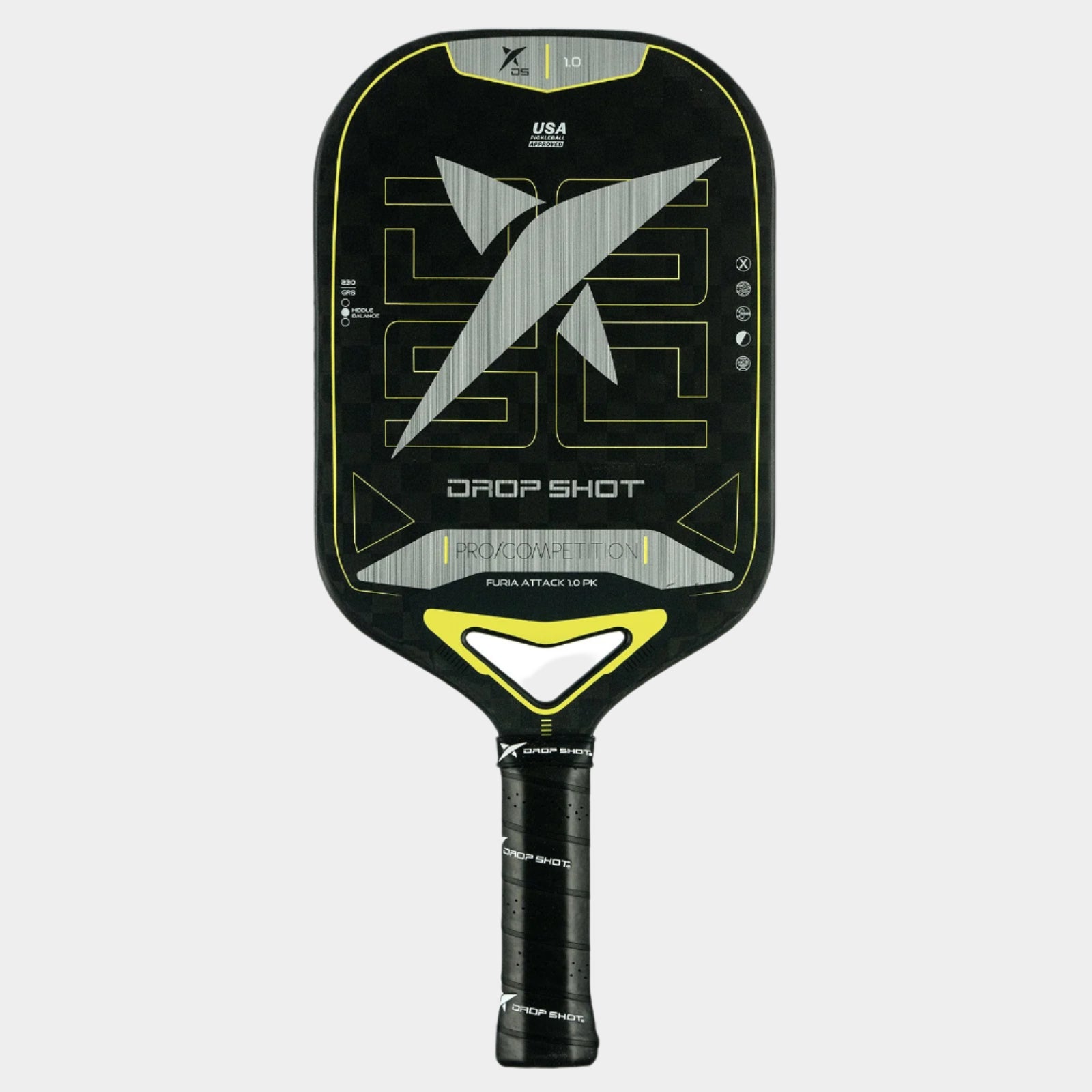 drop-shot-furia-attack-1-0-racchetta-pickleball-14-mm image 1