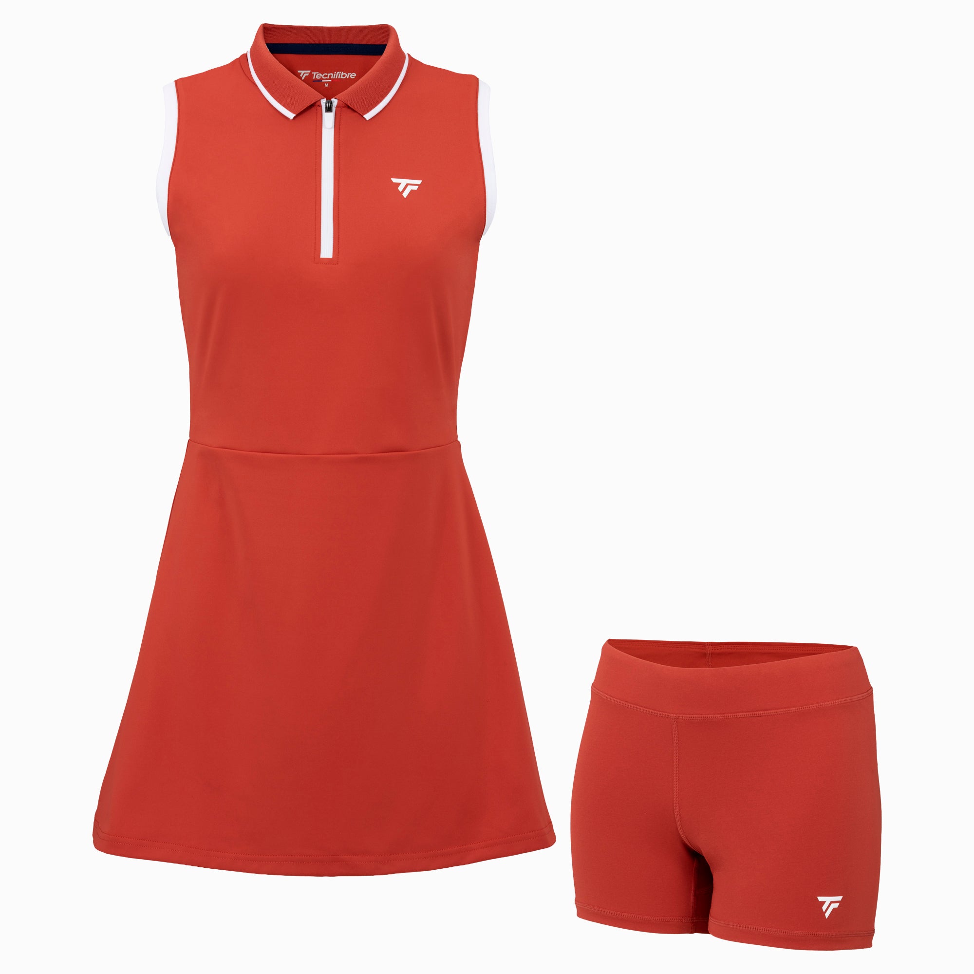 tecnifibre-tech-dress-terracotta-donna-abito-tennis image 2