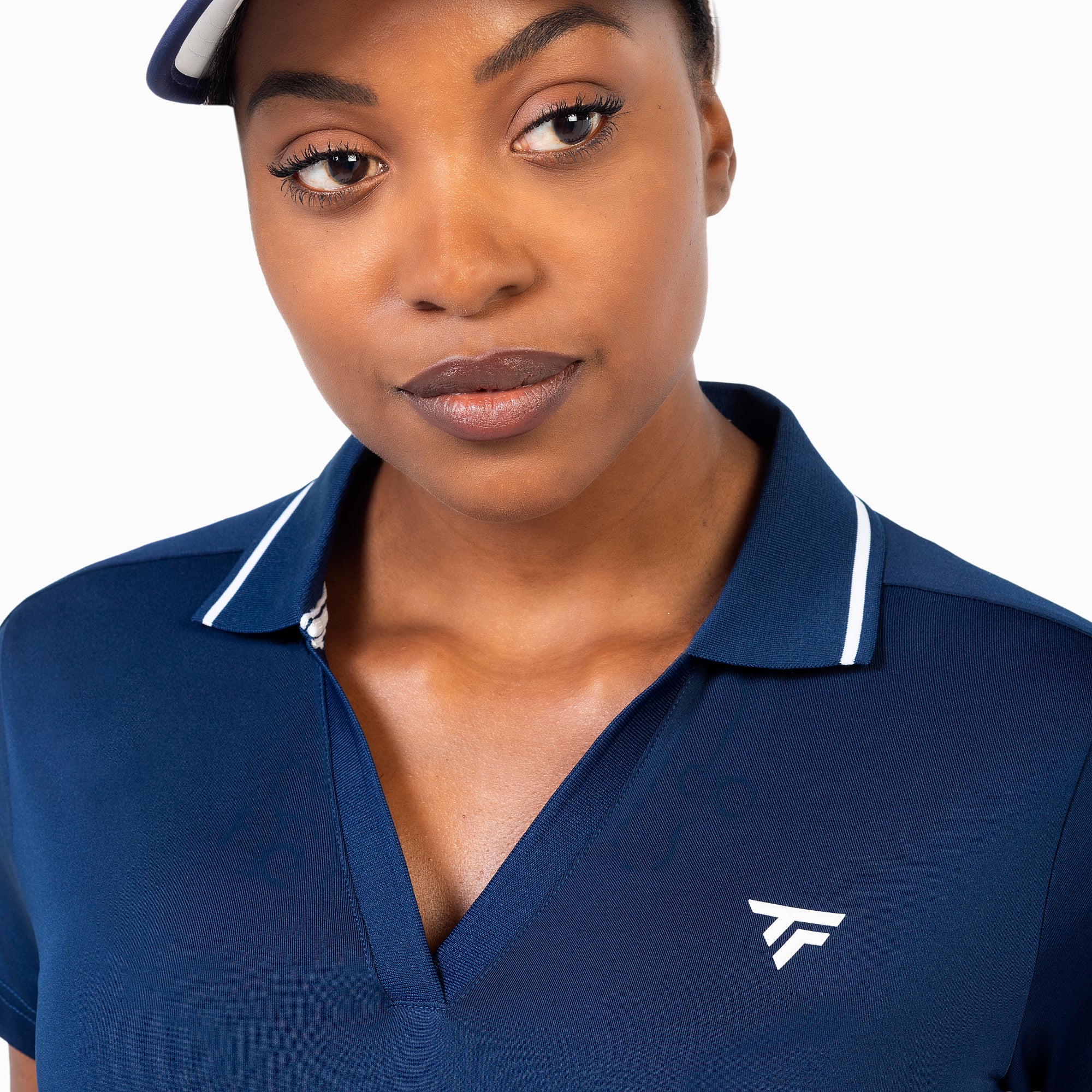 tecnifibre-tech-polo-marine-femme-polo-tennis-donna image 2