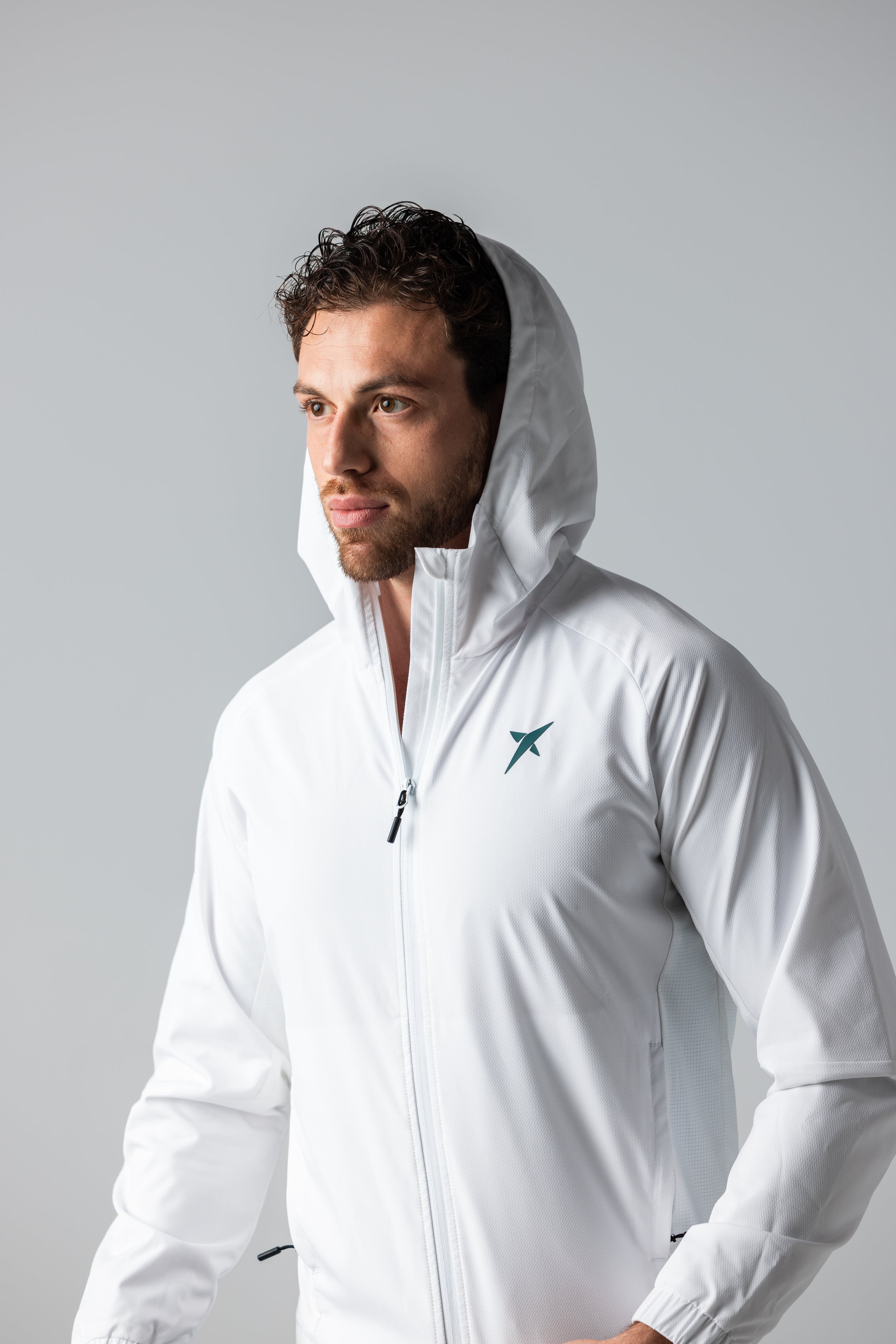drop-shot-sanz-flight-felpa-padel-uomo-con-cappuccio-e-zip image 3