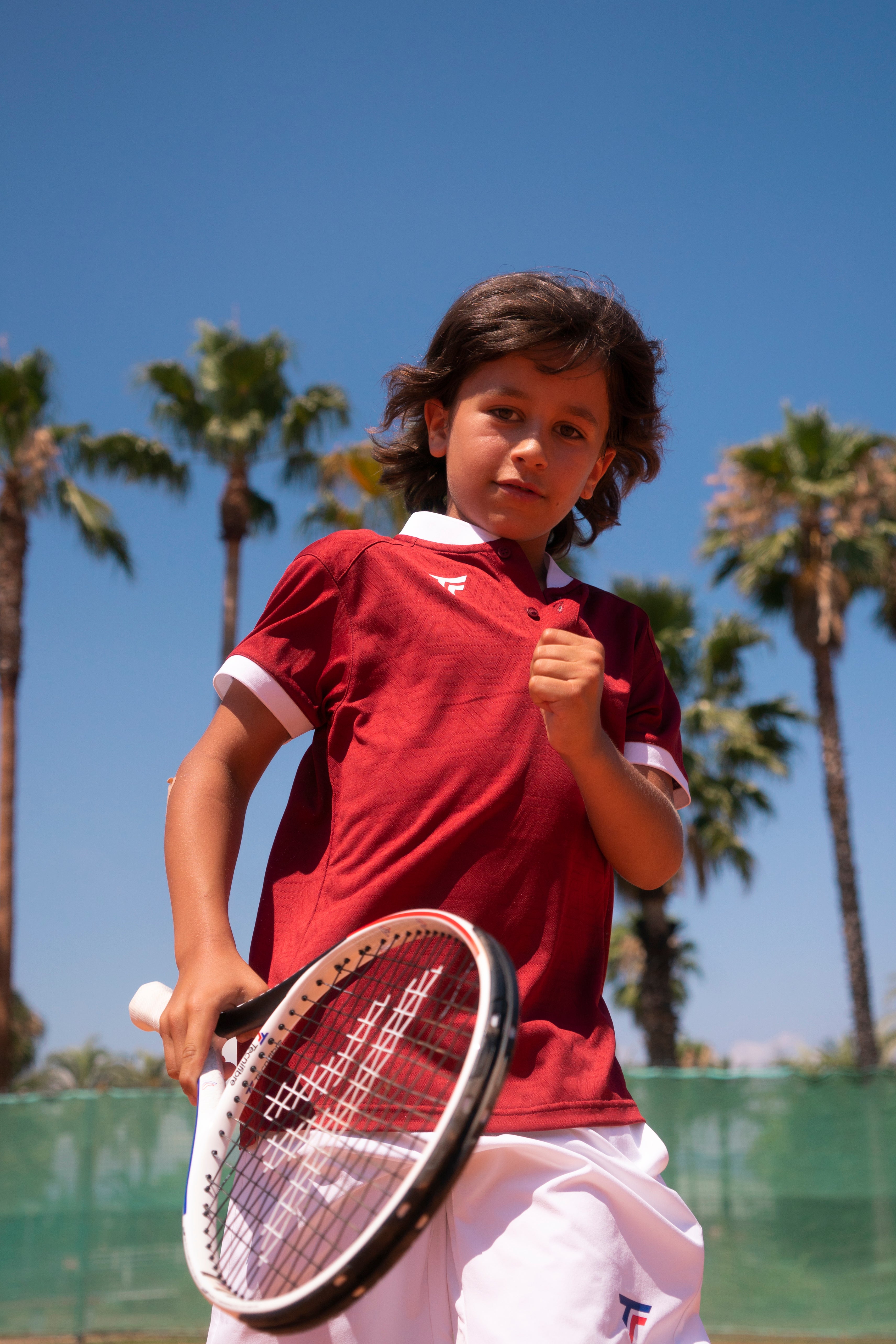 tecnifibre-team-mesh-polo-cardinal-gar-on image 4