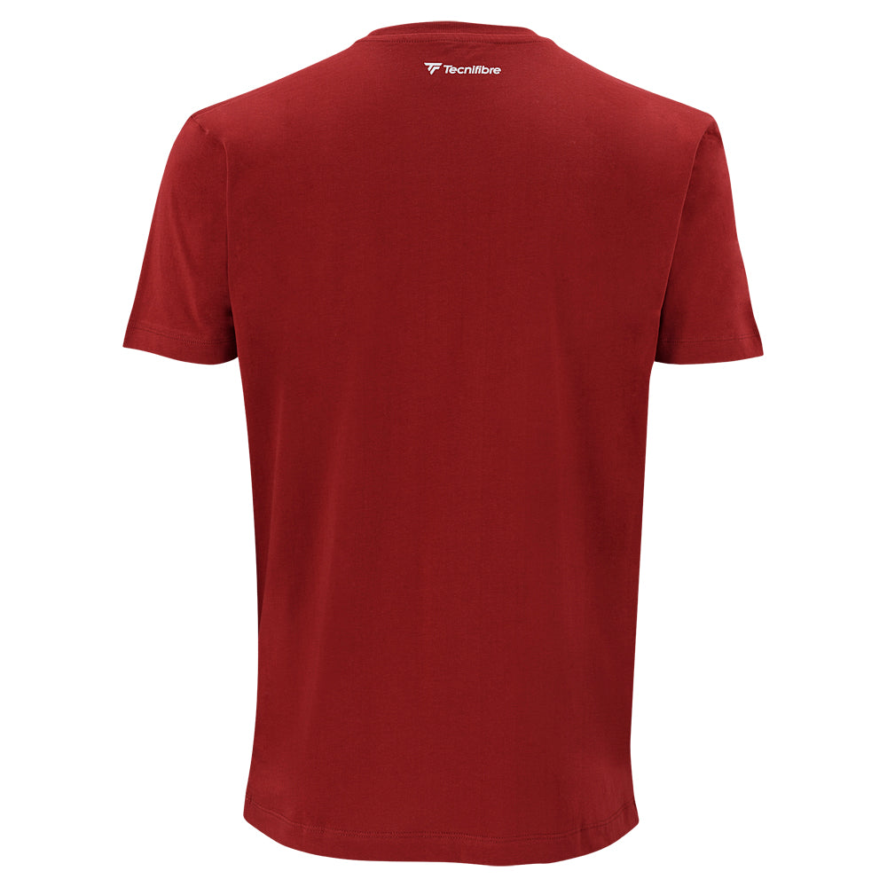 tecnifibre-team-cotton-tee-cardinal-uomo-t-shirt-cotone-tennis image 2