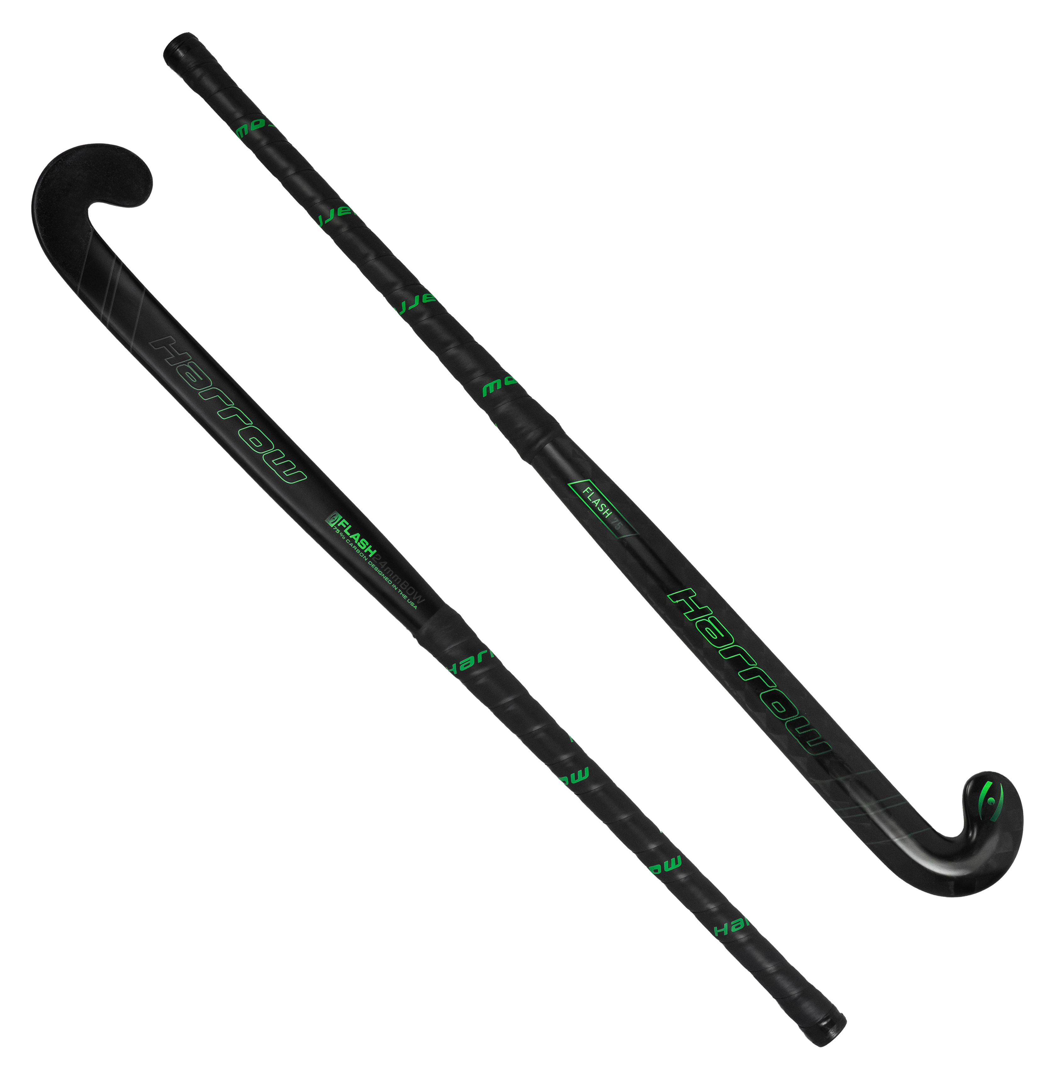 harrow-flash-75-mazza-hockey-prato-low-bow-15k-carbonio image 2