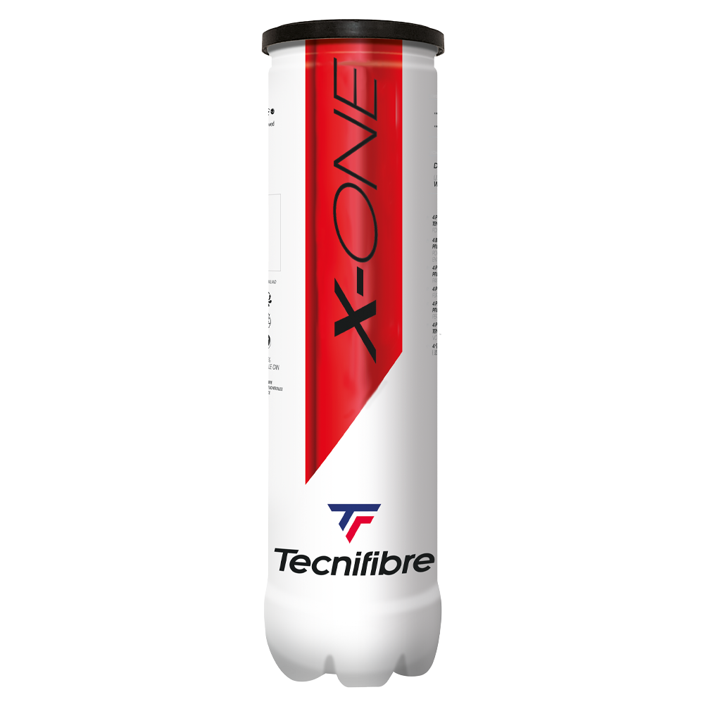 tecnifibre-x-one-tubo-4-palline-tennis image 1
