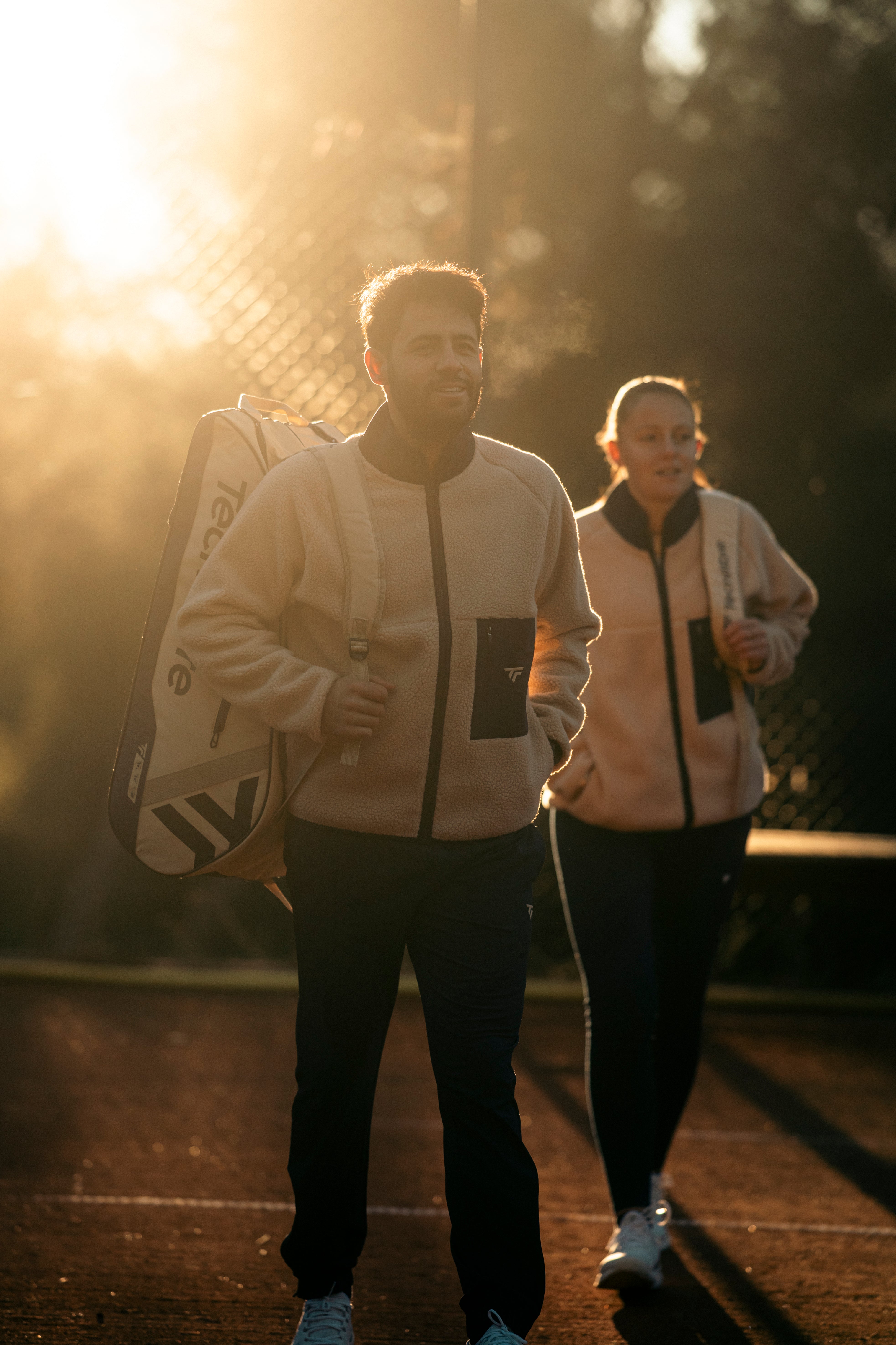 tecnifibre-sherpa-full-zip-jacket-sand-giacca image 3