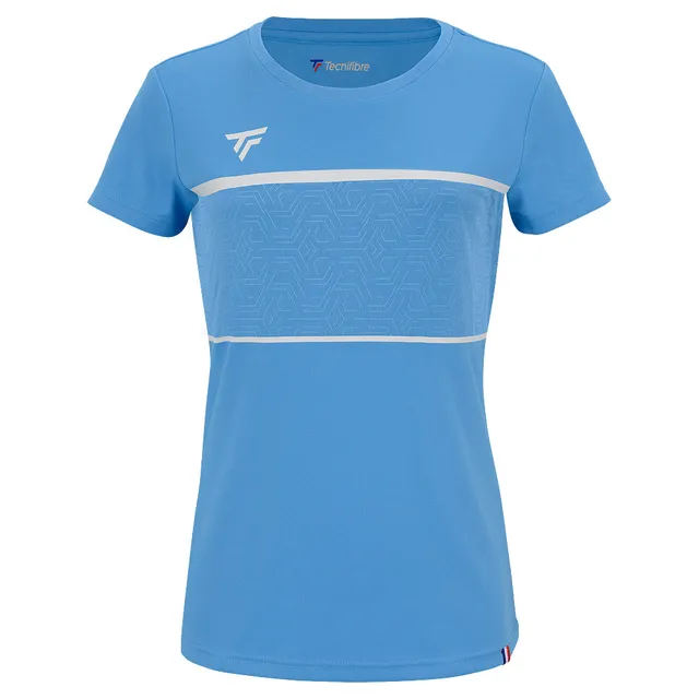 tecnifibre-team-tech-tee-azur-maglietta-tennis-fille image 1